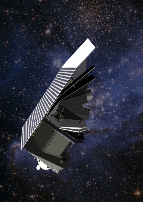 Concept art of The Sentinel Telescope