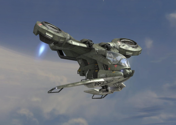 Hornet as seen in the level The Covenant in Halo 3